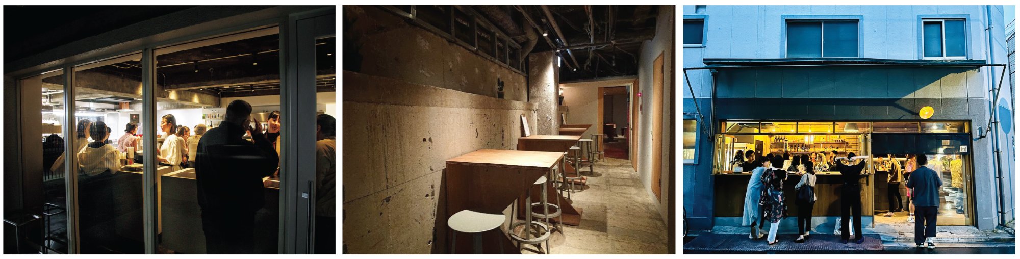 Modern standing-bar interiors in Japan