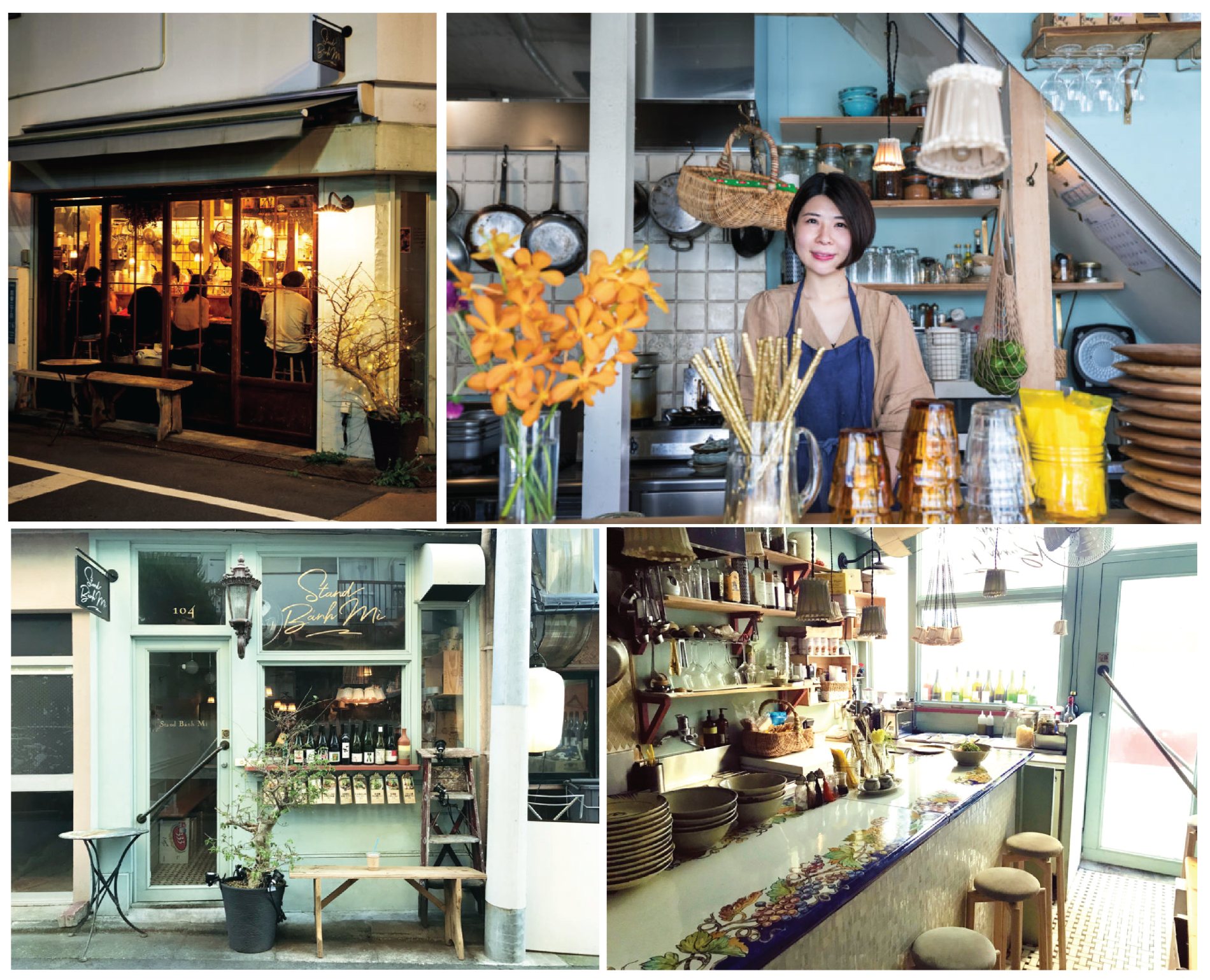 Stand Banh Mi and modern Vietnamese venues in Japan